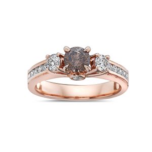 VIVID BROWN DIAMOND,RING