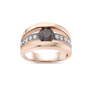 VIVID BROWN DIAMOND,RING