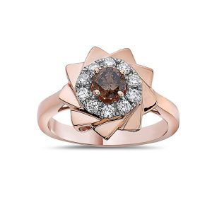 VIVID BROWN DIAMOND,RING