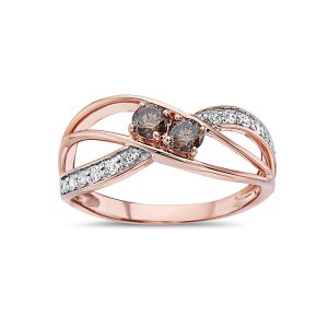 VIVID BROWN DIAMOND,RING