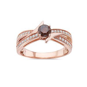 VIVID BROWN DIAMOND,RING